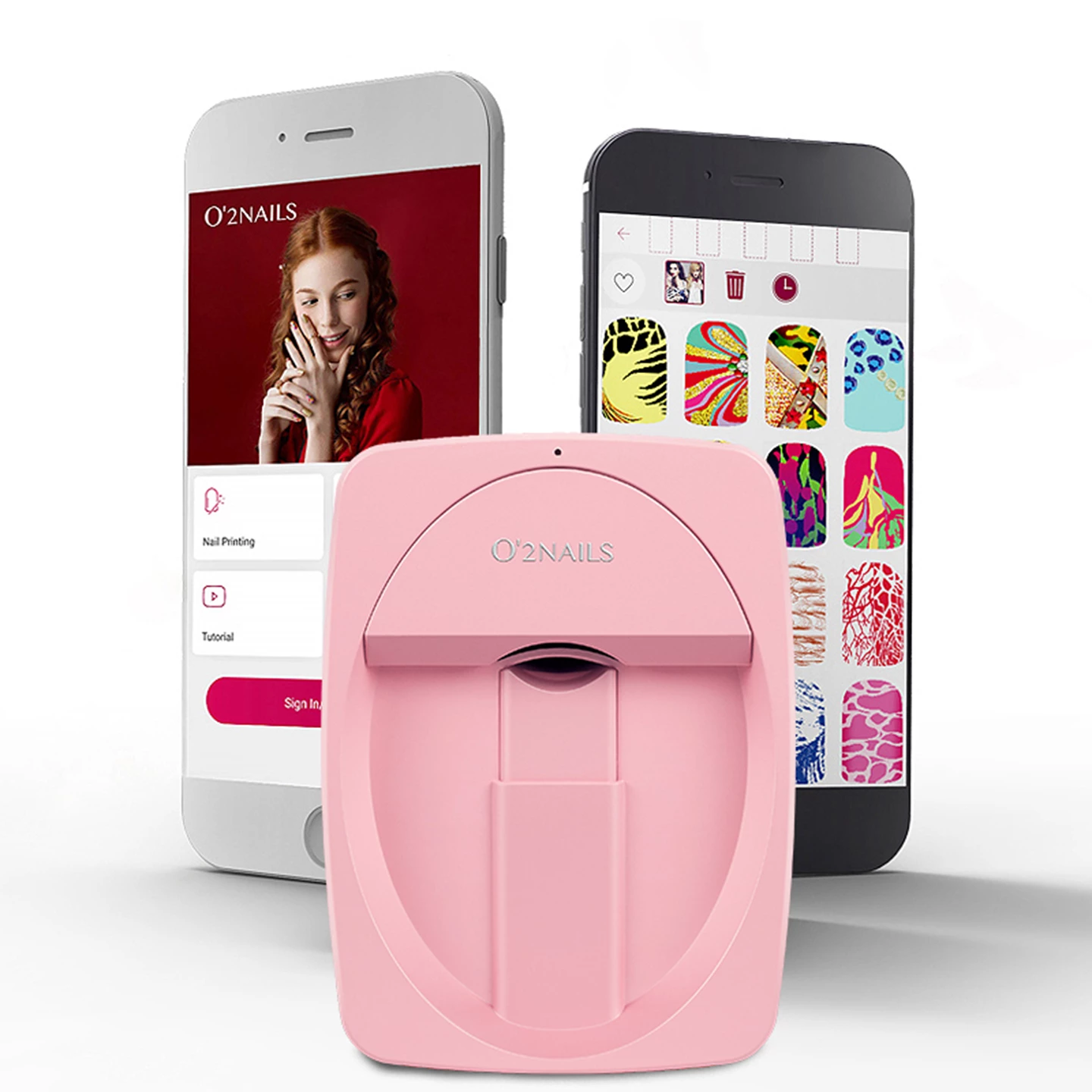 Nail Art Printer rose