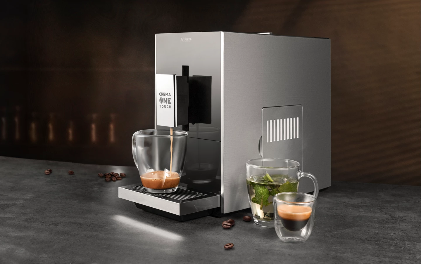 Automatic coffee machine Crema One Touch