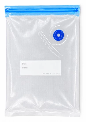 Sachets sous vide avec valve 50pcs, 16 x 22 cm