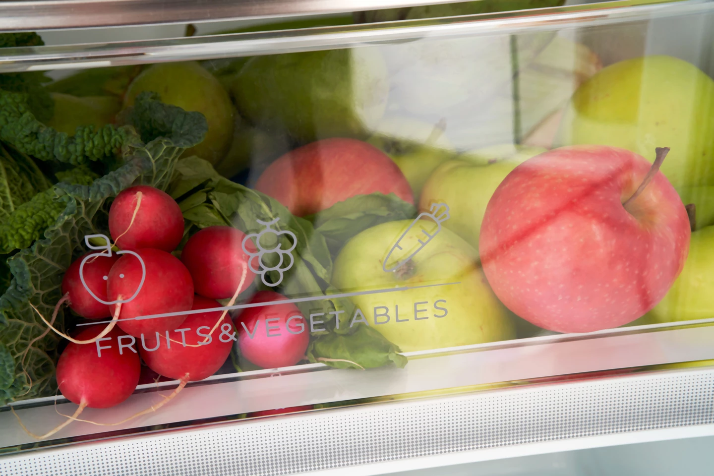 Combi Fridge 378 L, Inox