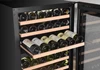 Cantina climat. per vino da incasso 100 L, dual