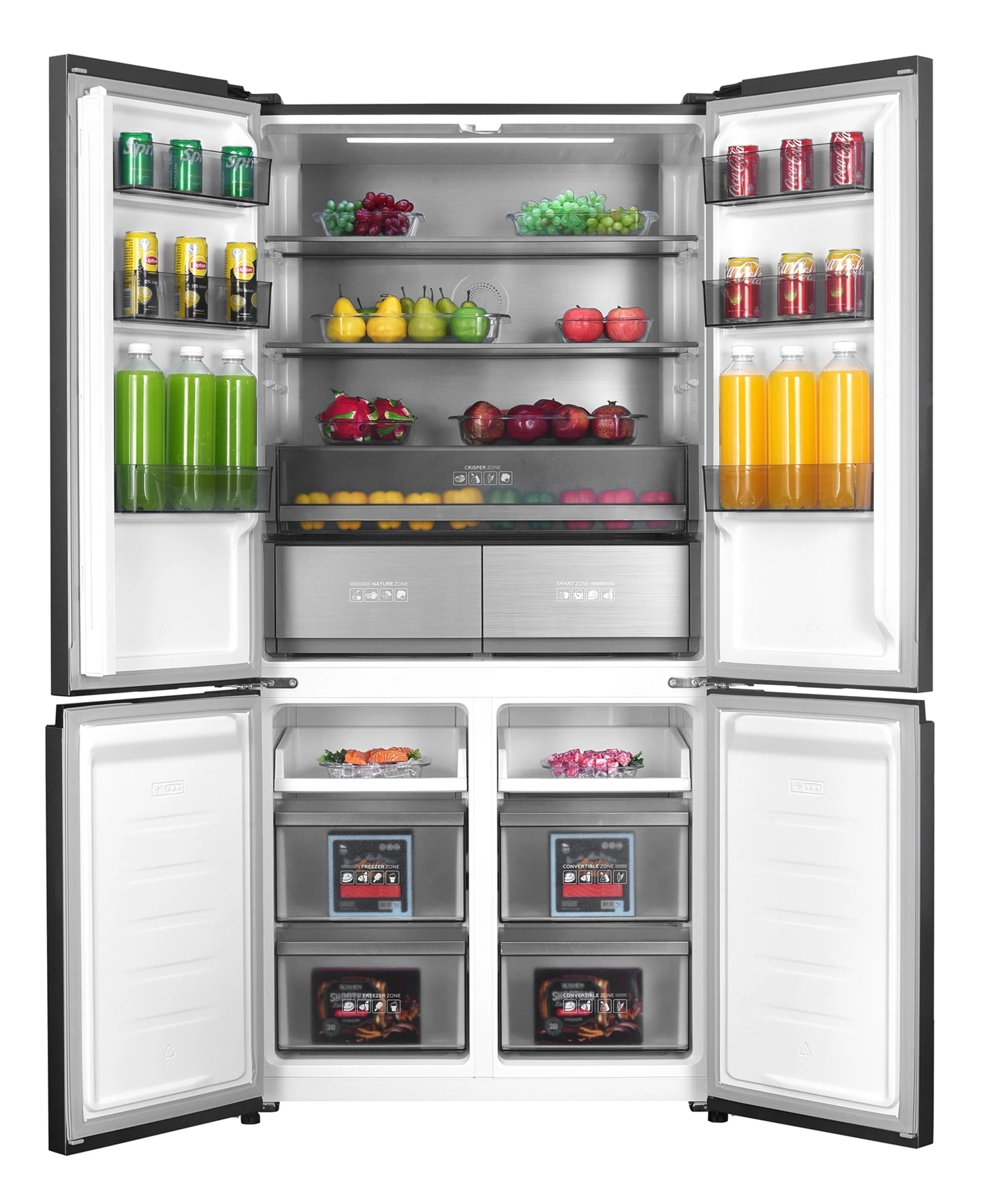 Slot-in Food Center 505 L, Inox