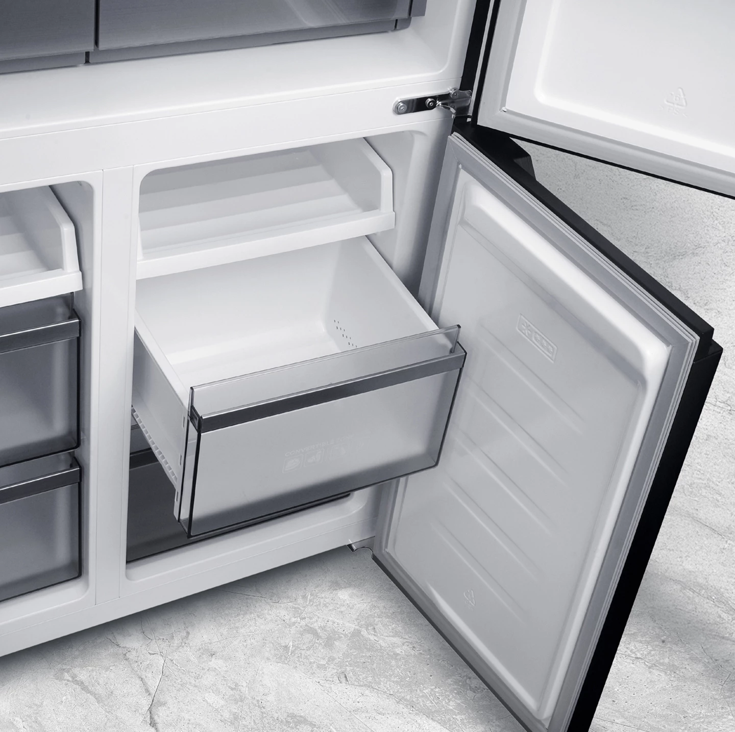 Slot-in Food Center 505 L, Inox