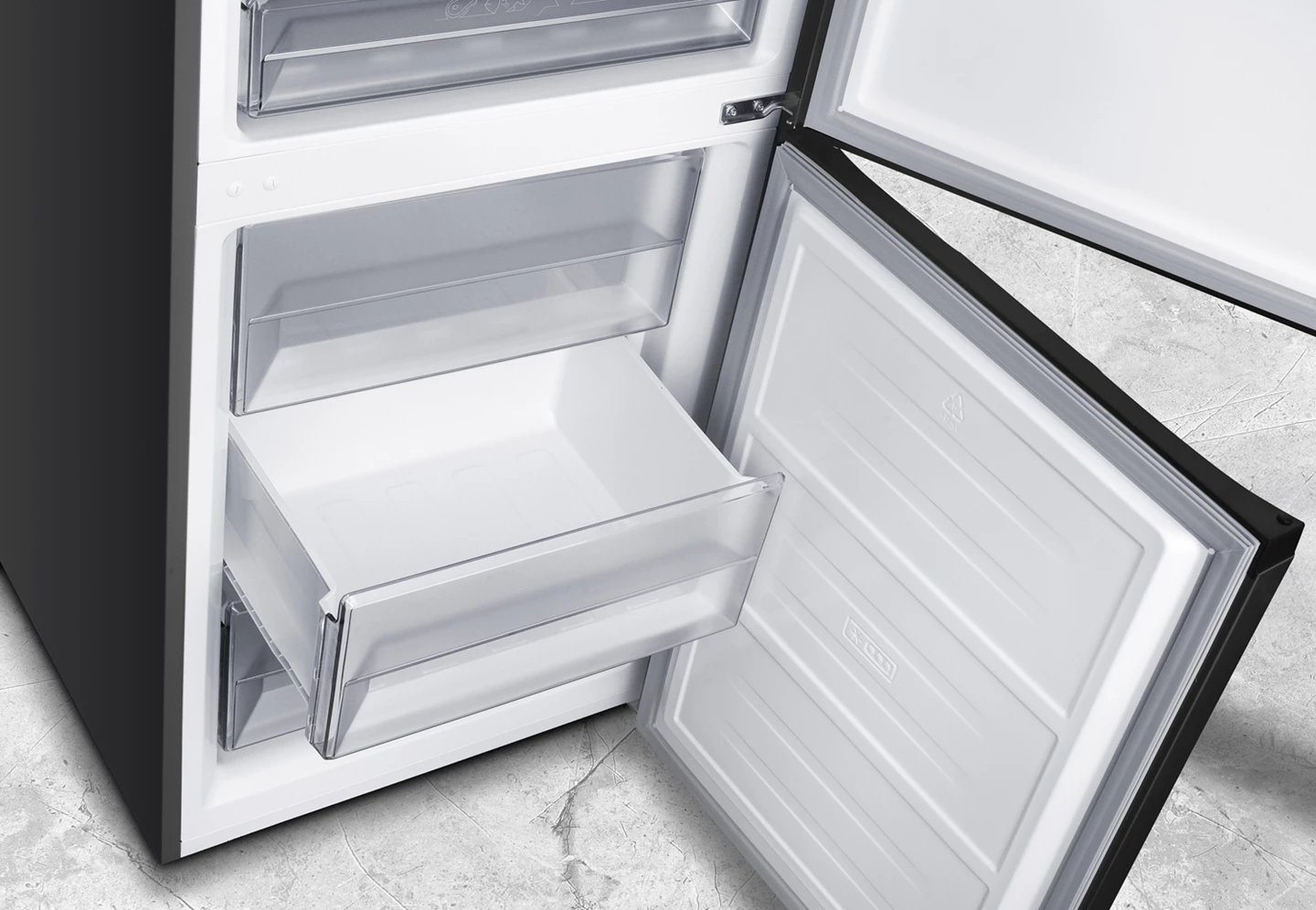 Combi Fridge 323 L, Inox