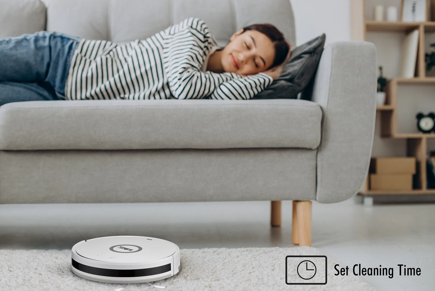 Robot aspirapolvere T-Bot Lite