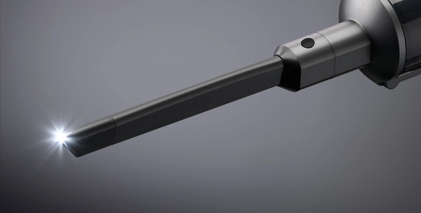 Long crevice with light for 9521