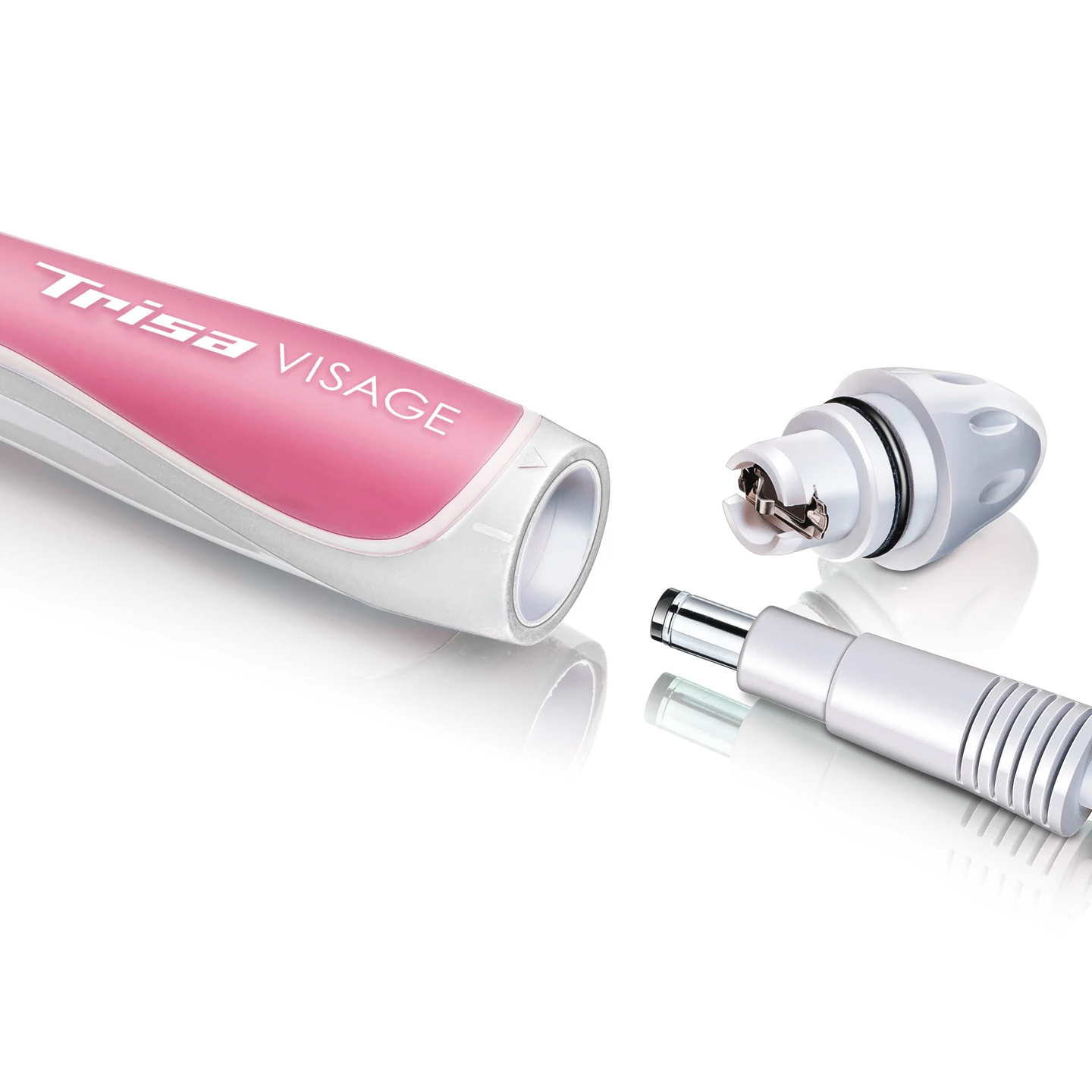 Brosse Trisa Visage Sonic rose