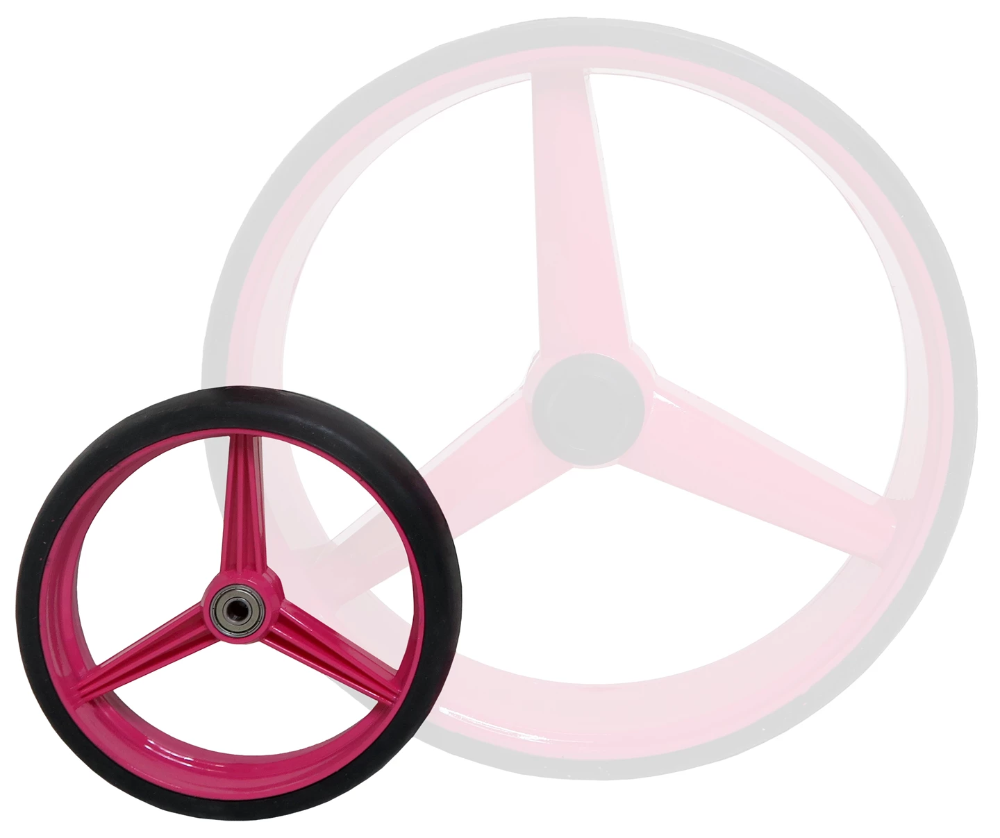 Vorderrad pink zu 2900