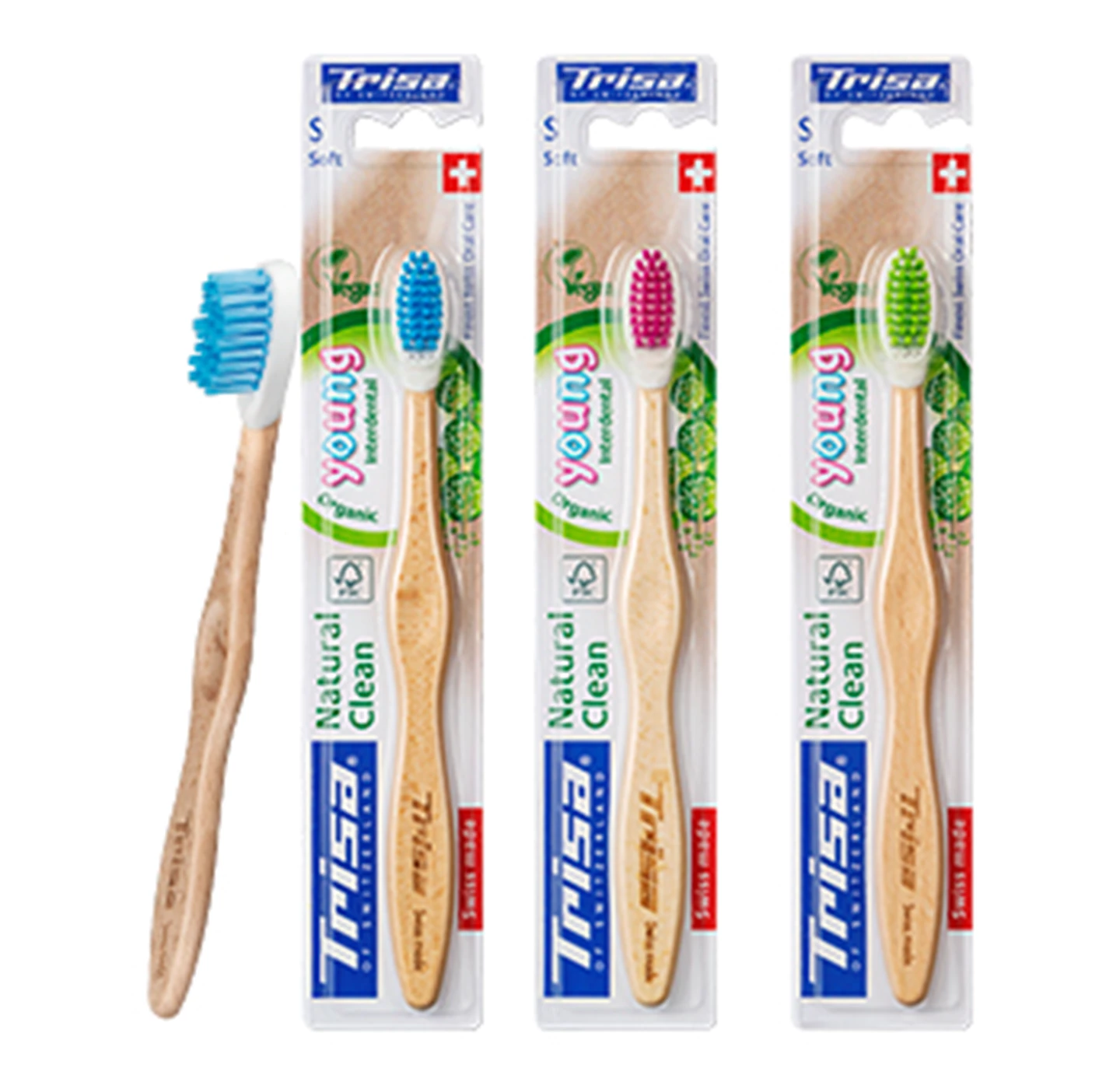Zahnbürste Natural Clean Young soft