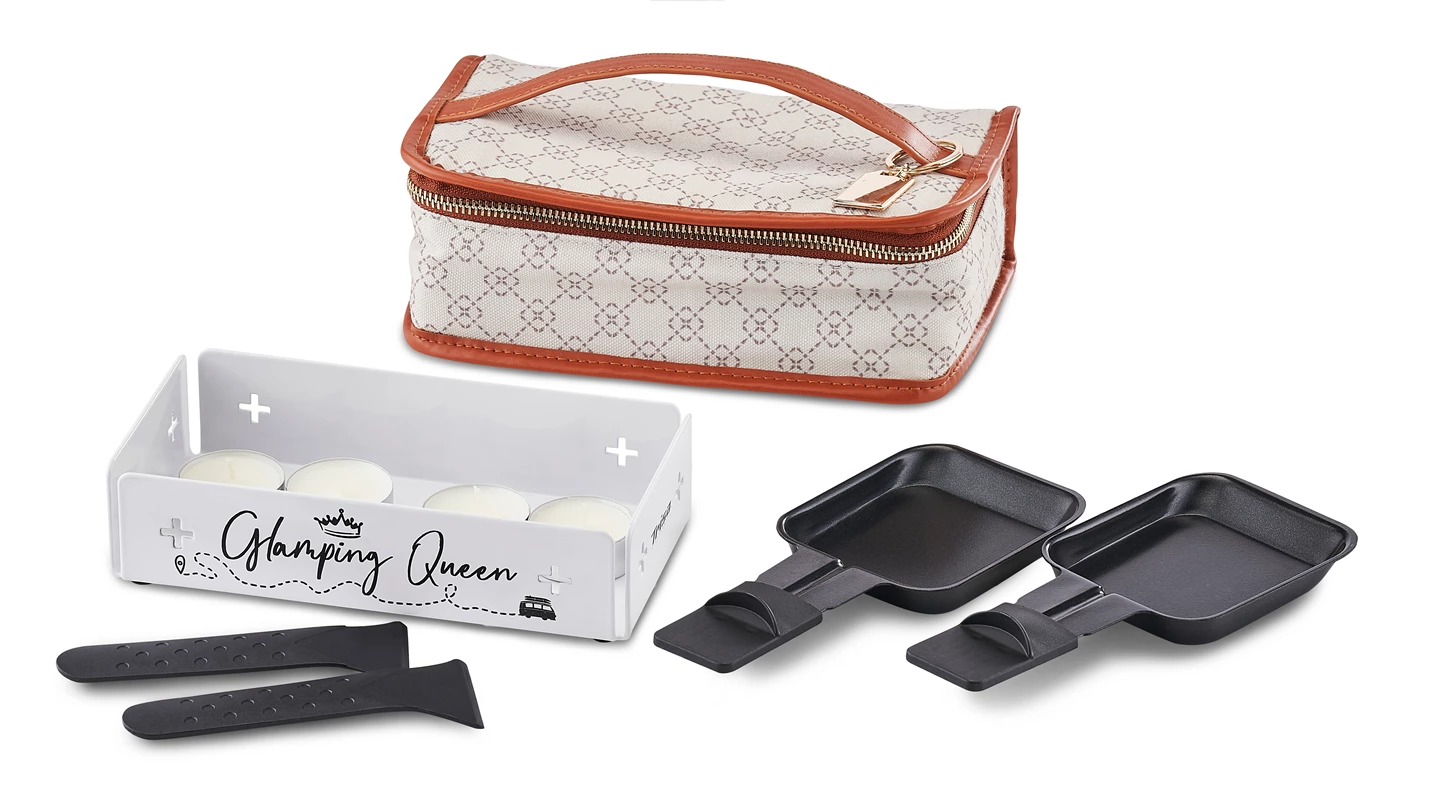 Raclette à bougies avec sac Journey Deluxe