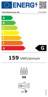 Cave à vin climatisée 291 L avec dual zone