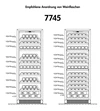 Wine climate cabinet 368 L with triple zone