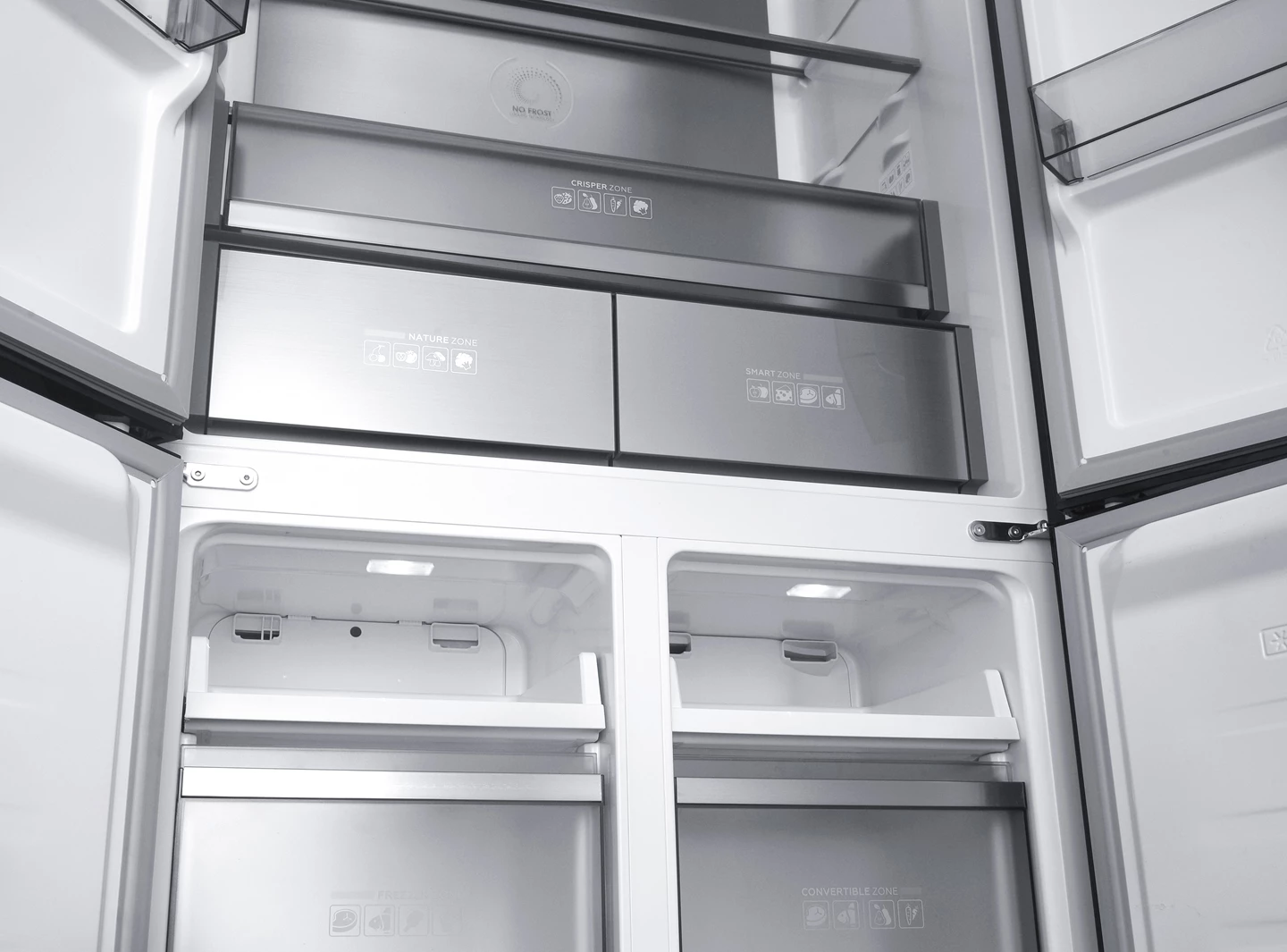 Food Center da incasso 505 L, Inox