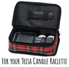 Hiking bag for candle raclette Into the Wilds