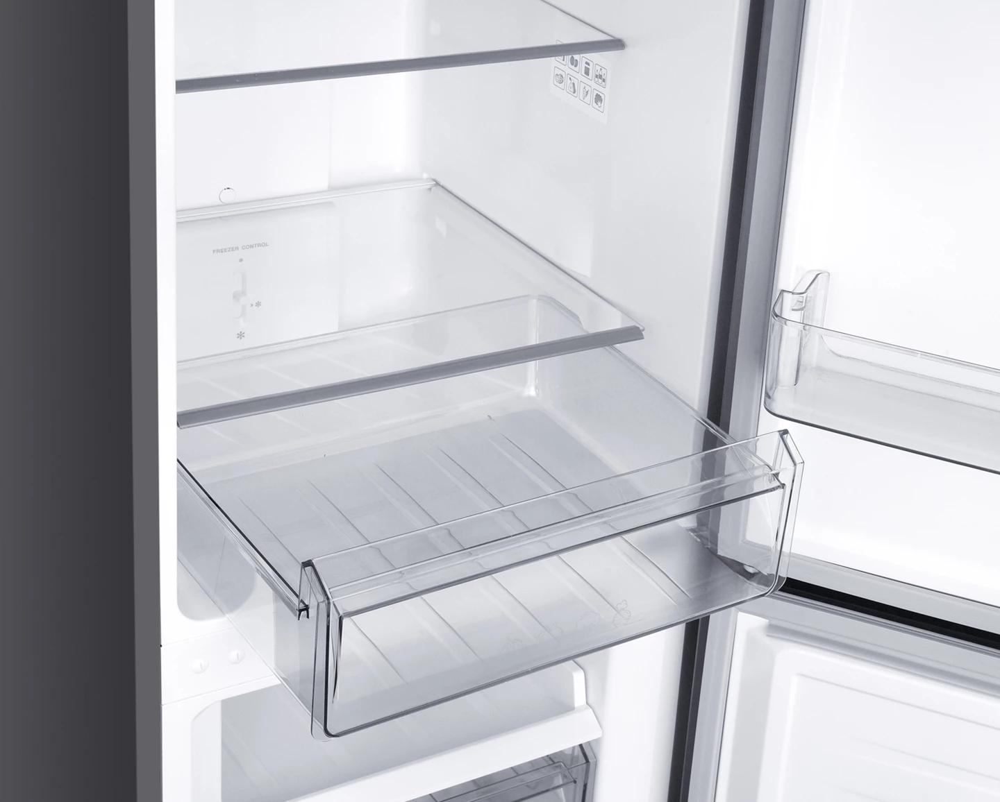 Combi Fridge 253 L, Inox