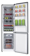 Réfrigérateur combiné 377 L, Inox
