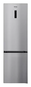 Réfrigérateur combiné 377 L, Inox