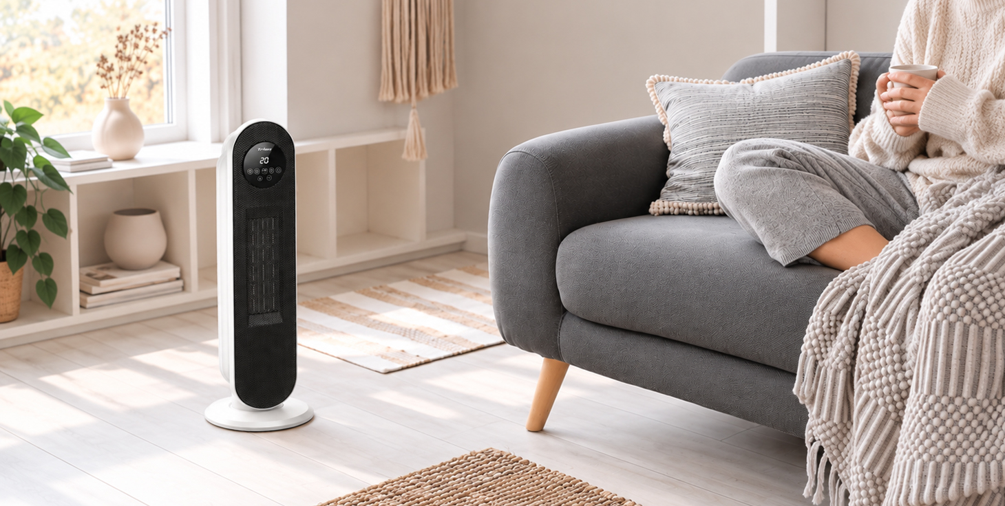 Trisa Electronics Appareils électroménagers Chauffage soufflant 2-in-1 Cozy Air